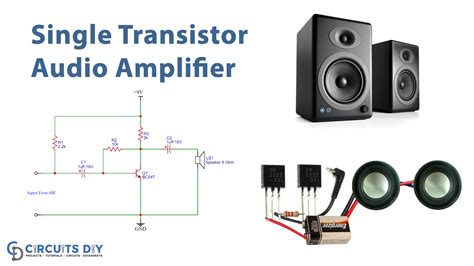 Single Transistor Audio Amplifier Circuit