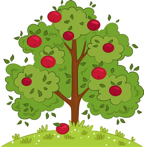 Apple tree clipart. Free download transparent .PNG | Creazilla