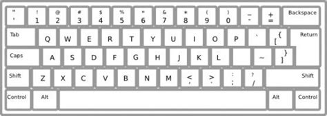 Computer Keyboard Clip Art Free Vector We Have About 37 Free Vector | Computer keyboard, Free ...