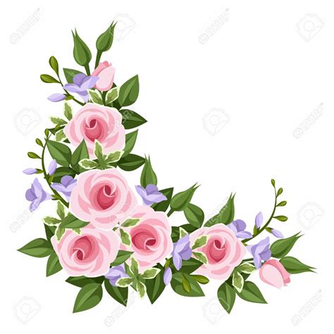 Download High Quality rose clipart corner Transparent PNG Images - Art ...