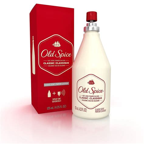 Old Spice Classic Cologne Spray 4.25 oz - Walmart.com