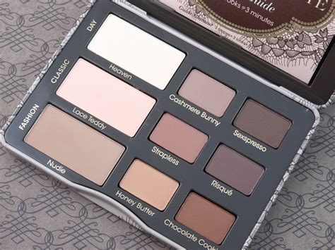 Too Faced Natural Matte Eye Palette: Review and Swatches | The Happy ...