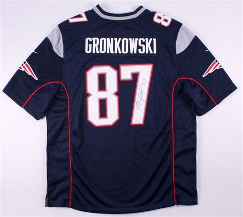 Rob Gronkowski Signed Patriots Jersey (JSA COA) | Pristine Auction