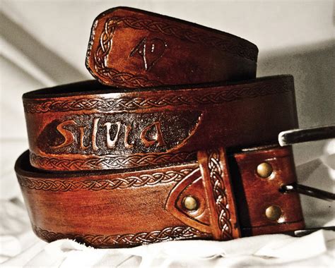 Custom leather Belt by Adhras on DeviantArt