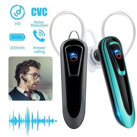 Bluetooth Earpiece for Cell Phone with Mic, EEEkit Wireless in Ear ...