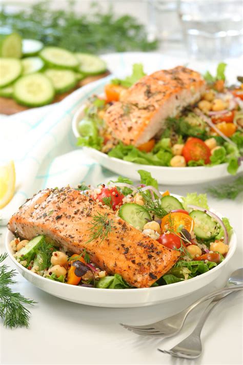 Protein-Packed Salmon Bowl - The Domestic Geek