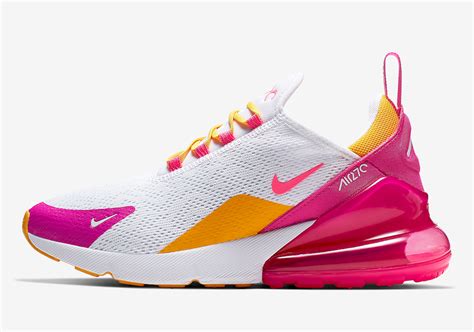 Nike Air Max 270 Laser Fuchsia University Gold CI1963-166 Release Date - SBD