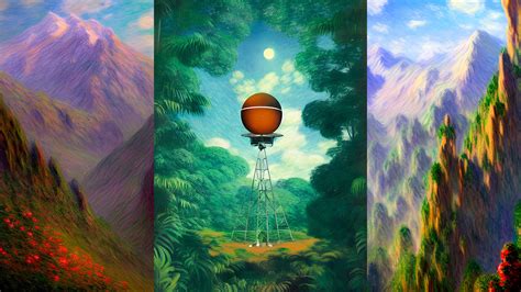 ArtStation - Pack of 15 oil painting scenery | Artworks