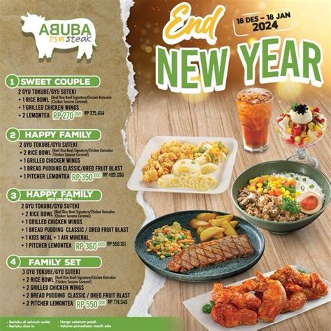 Nikmati Promo Abuba Steak Untuk Temani Akhir Tahun, Mulai dari 200 Ribuan! - Grid Fame