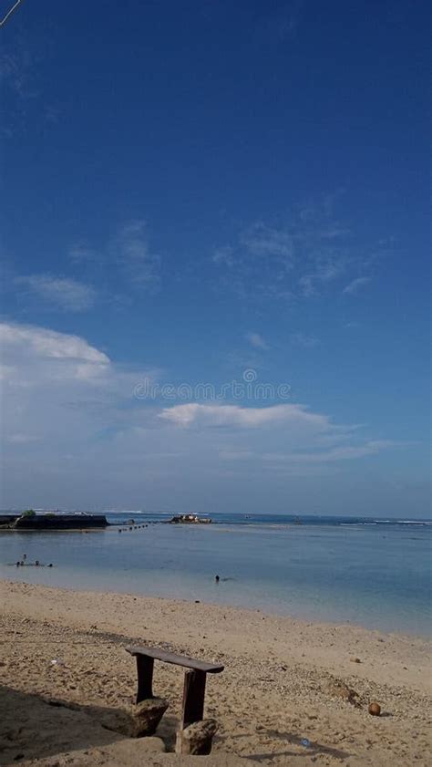 Ujung Genteng Beach on Sunday Stock Image - Image of beach, love: 222244797