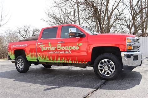 Custom Truck Wraps and Lettering in Indianapolis & Beyond