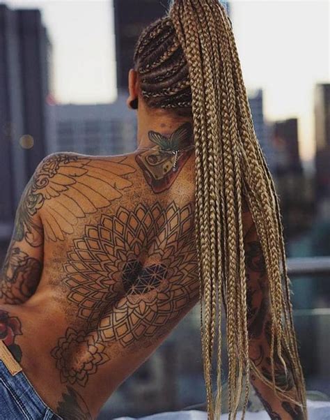 60 Attractive and Sexy Back Tattoo Ideas For Girls 2020 - SooShell