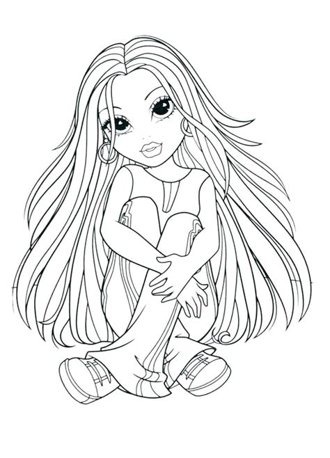 American Girl Doll Coloring Pages Free at GetColorings.com | Free ...