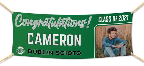 Dublin Scioto High School Graduation Banners (2x5')