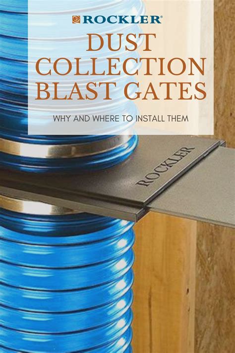 Why and Where to Install Dust Collection Blast Gates? in 2021 | Dust ...