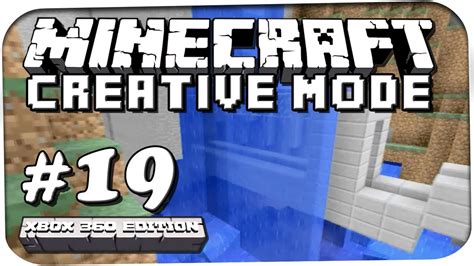 Let's Play Minecraft Creative Mode #019 [Xbox 360] - Der Tunnel - YouTube