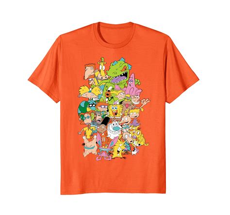 Nickelodeon Complete Nick 90s Throwback Character T-Shirt-mt – Mugartshop