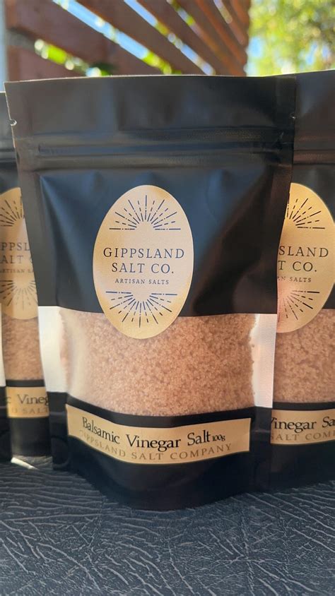 Salt Blend: Balsamic Vinegar 100g – gippslandsaltco