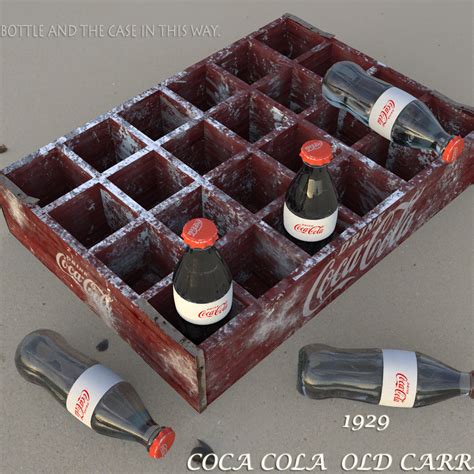 OLD COCA COLA CASE | CGTrader