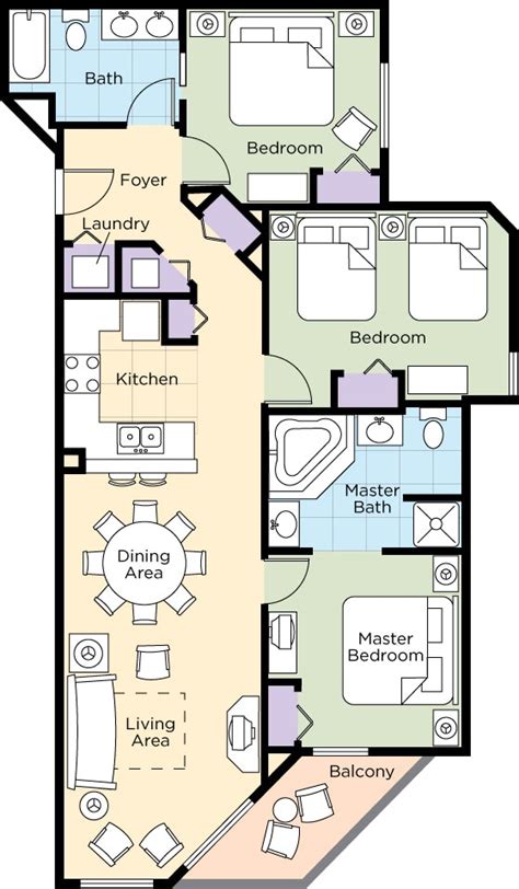 Wyndham Ocean Blvd Floor Plans - floorplans.click