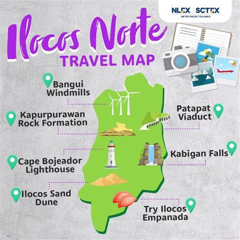 Ilocos Norte Travel Map | To help complete your itinerary when ...