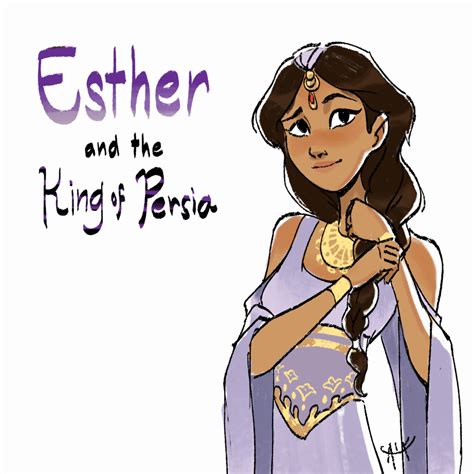 ArtStation - Esther and the King of Persia, Alwic_ Christian Comics, Christian Cartoons ...