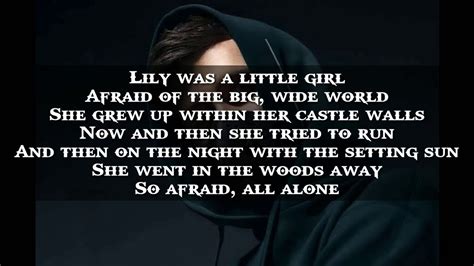 Lily | K-391 & Alan Walker | Lyrics - YouTube