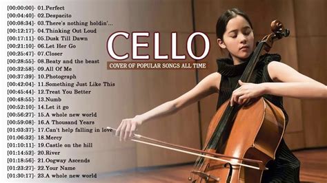 Best Cello Cover Of Popular Songs 2019: Best Instrumental Cello Cover All Time - YouTube