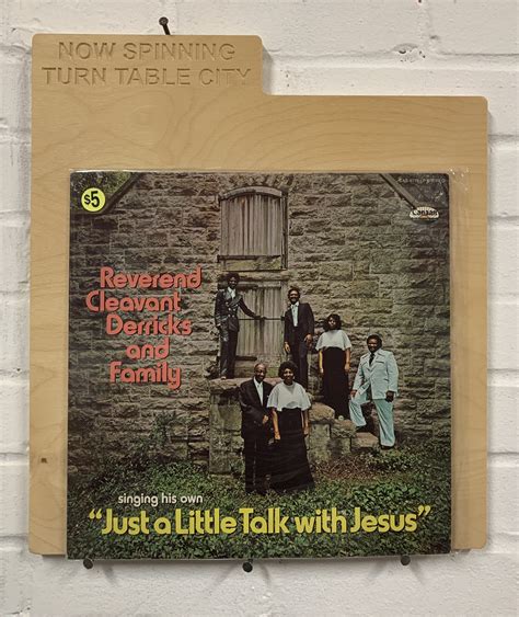 Rev. Cleavant Derricks & Family- Just A Little Talk With Jesus (Used ...