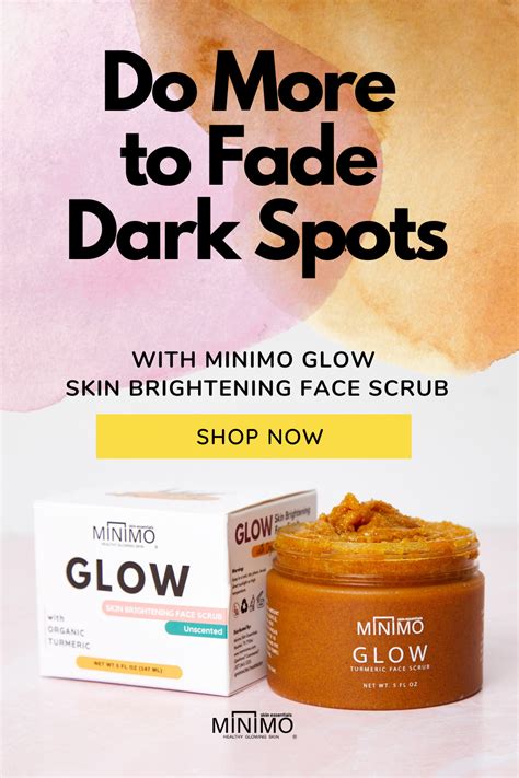 Glow Skin Brightening Face Scrub Combo in 2020 | Skin brightening ...