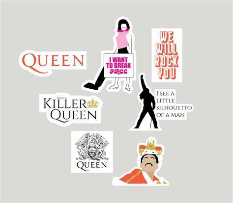 Queen Stickers | Etsy