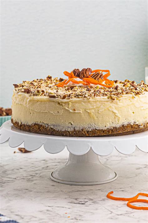 Carrot Cake Cheesecake - Easy Dessert Recipes