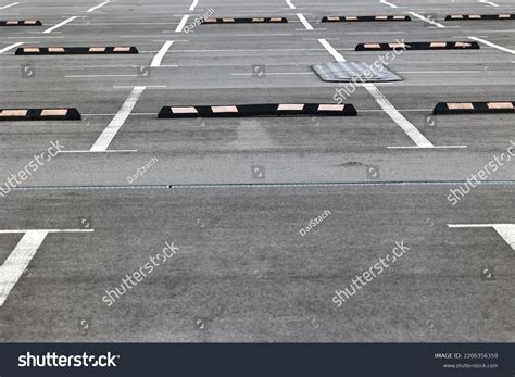 Parking Space Marked White Lines On Stock Photo 2200356359 | Shutterstock