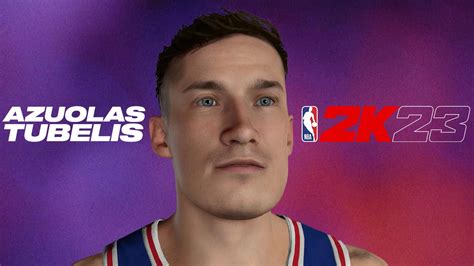 NBA 2K23 Azuolas Tubelis Cyberface (Rookie)