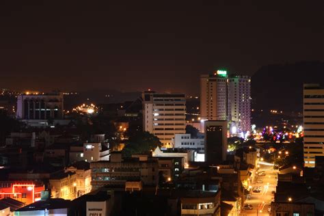 Images of Ipoh: Old Town Skyline at Night