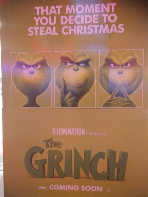 The promotional poster for the new grinch movie : r/FellowKids