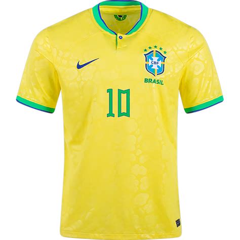 NIKE BRAZIL WORLD CUP 2022 HOME NEYMAR JR JERSEY - Soccer Plus