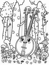 10  Free Printable Banjo Coloring Pages For Fun And Creativity sketch template