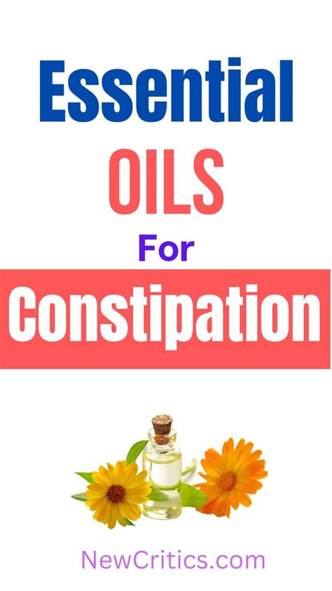 Constipation Essential Oils : NewCritics.com