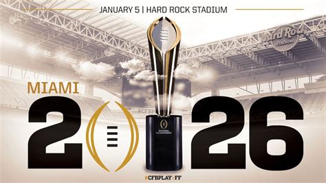 CFP selects National Championship sites for 2025 & '26 | rocketcitynow.com