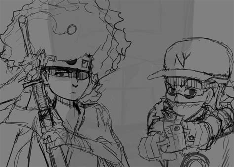 Some Boondocks fanart that I won't finish by trombonefellow on DeviantArt