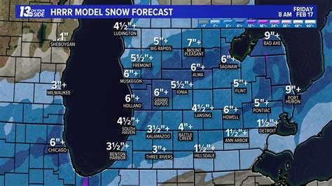 Tracking our next winter storm | West Michigan weather forecast | wzzm13.com