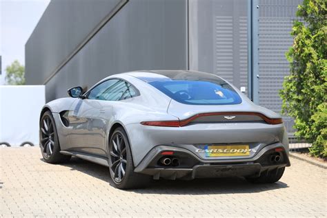 Aston Martin Vantage S Spied With Beefier Brakes And A Four-Tailpipe Exhaust | Carscoops