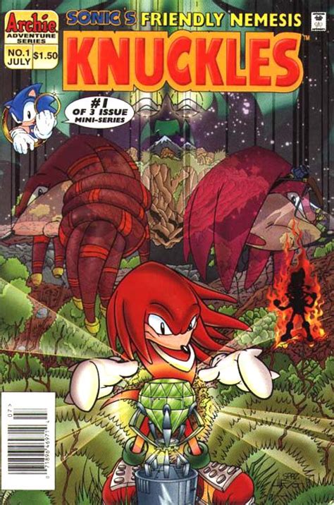 Archie Knuckles Miniseries Issue 1 - Mobius Encyclopaedia - Sonic the Hedgehog Comics