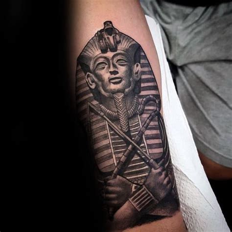 60 King Tut Tattoo Designs For Men - Egyptian Ink Ideas