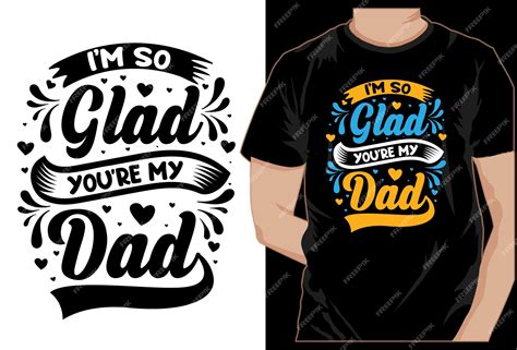 Premium Vector | Father's Day Typography Tshirt Design