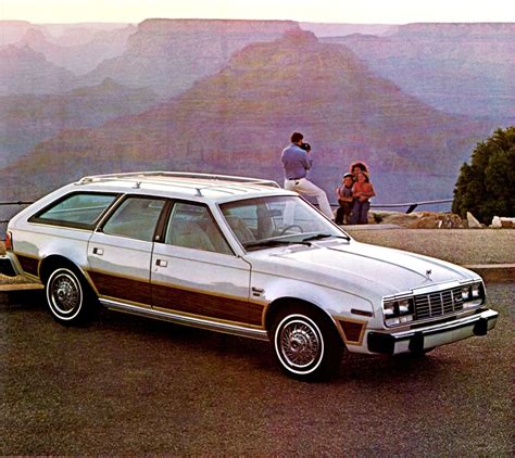 1981 AMC Concord DL Wagon - Mine didn't have the fancy wood grain ...