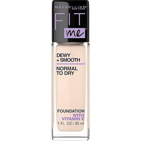 Amazon.com : Maybelline New York Fit Me Dewy + Smooth SPF 18 Liquid ...