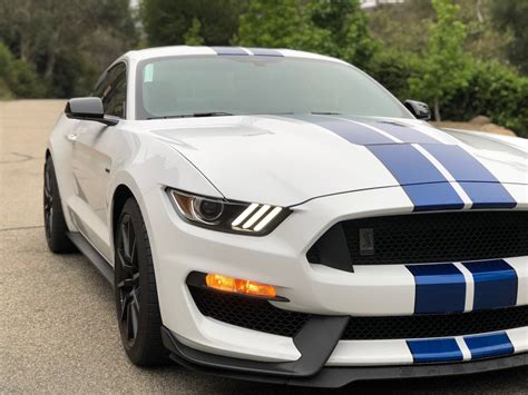 2017 Oxford White w/Blue Stripes GT350 for Sale | 2015+ S550 Mustang ...