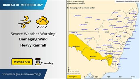 Bureau of Meteorology, New South Wales on Twitter: "#NSW Severe Weather Warning has been updated ...